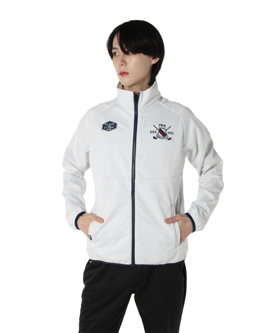獲得ポイント89pt 【送料無料】フィラ(FILA) ゴルフウェア ブルゾン 高周波キルトボンディングブルゾン 784-206 メンズ OWT M