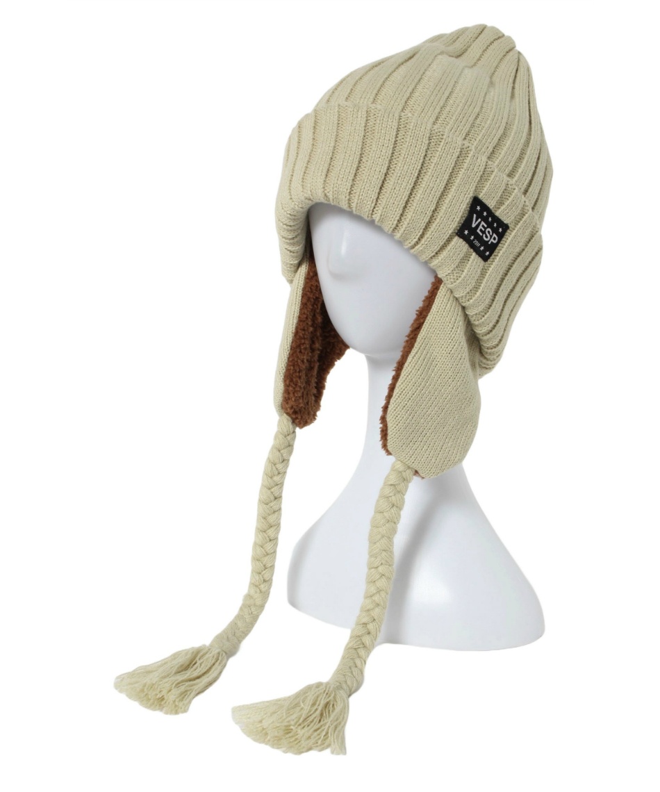 ニット帽 Ear Boa Knit Beanie VPMB1030 | スポーツ用品なら