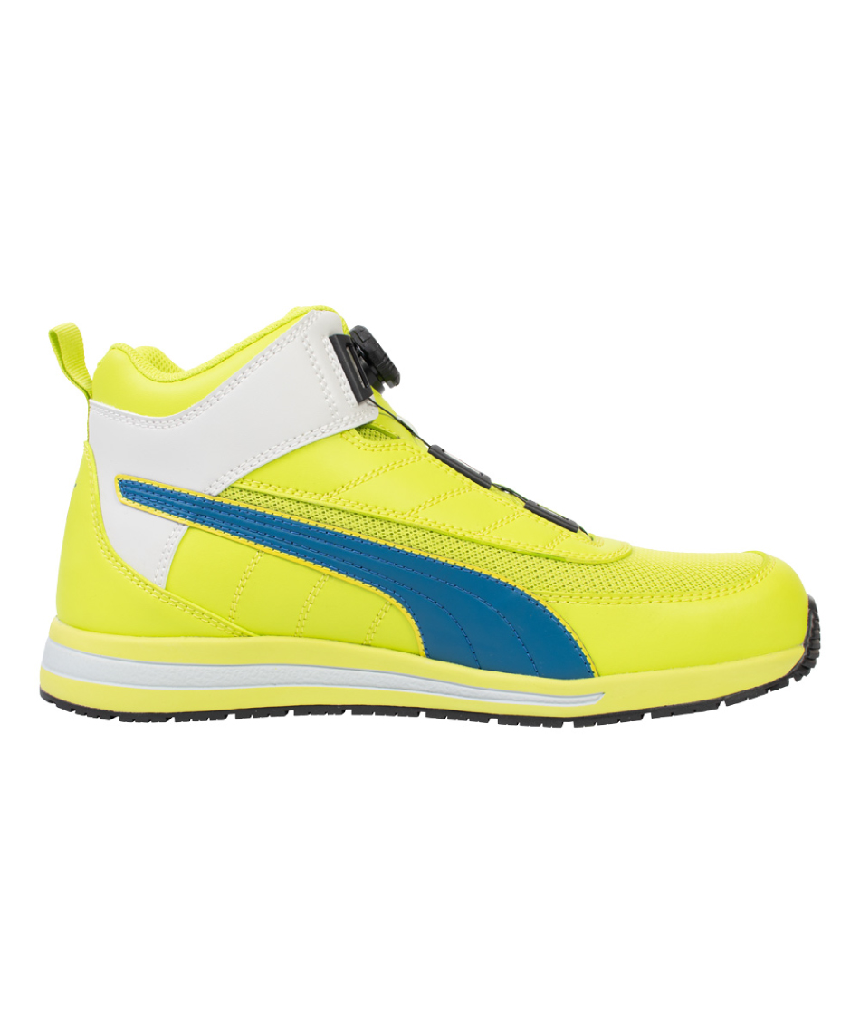 安全靴 PUMA Switchback Yellow Disc Mid 27.0 プーマ(PUMA) 安全靴 JAPAN URBAN SWITCHBACK DISC MID スイッチバック