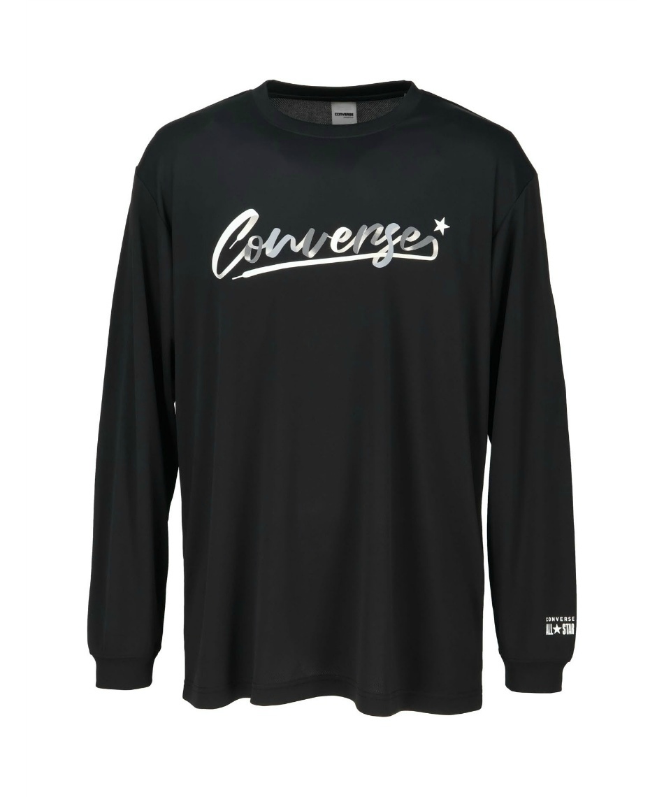 �l���|�C���g46pt �R���o�[�X(CONVERSE) �o�X�P�b�g�{�[�� �����V���c �v�����g�����O�X���[�u�V���c CB242359L �����Y 1911BKWH M