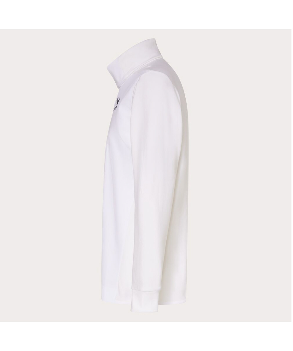 ゴルフウェア スウェット スカルストレッチタートルネックミドラー