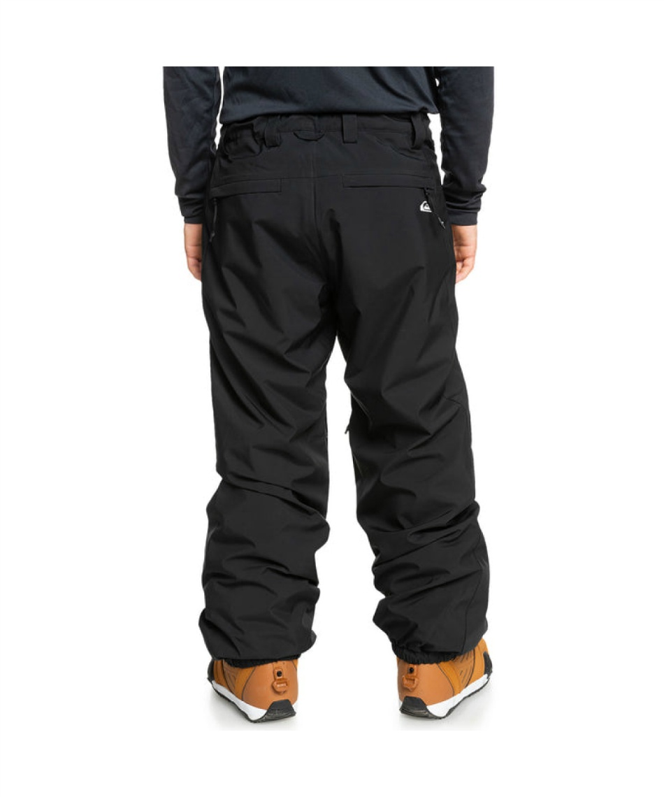 Quiksilver スノーボードパンツ ブラック M/M/M OUTLET】QUIKSILVER ユース ESTATE YOUTH PT スノーパンツ 無地