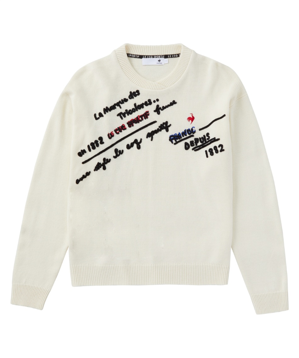 ゴルフウェア セーター 変形クルーネックセーター LG4FST03L