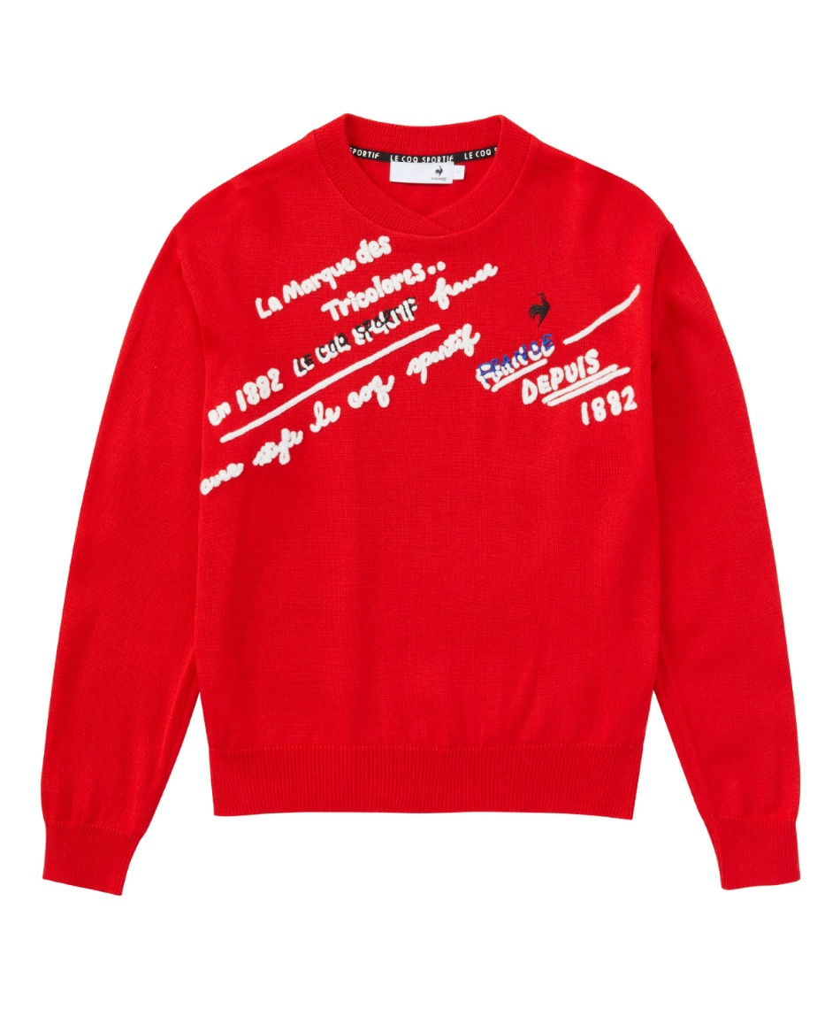 l|Cg76pt 45% OFF^SALE yzRbNX|eBt(le coq sportif) StEFA Z[^[ ό`N[lbNZ[^[ LG4FST03L fB[X RD00 M