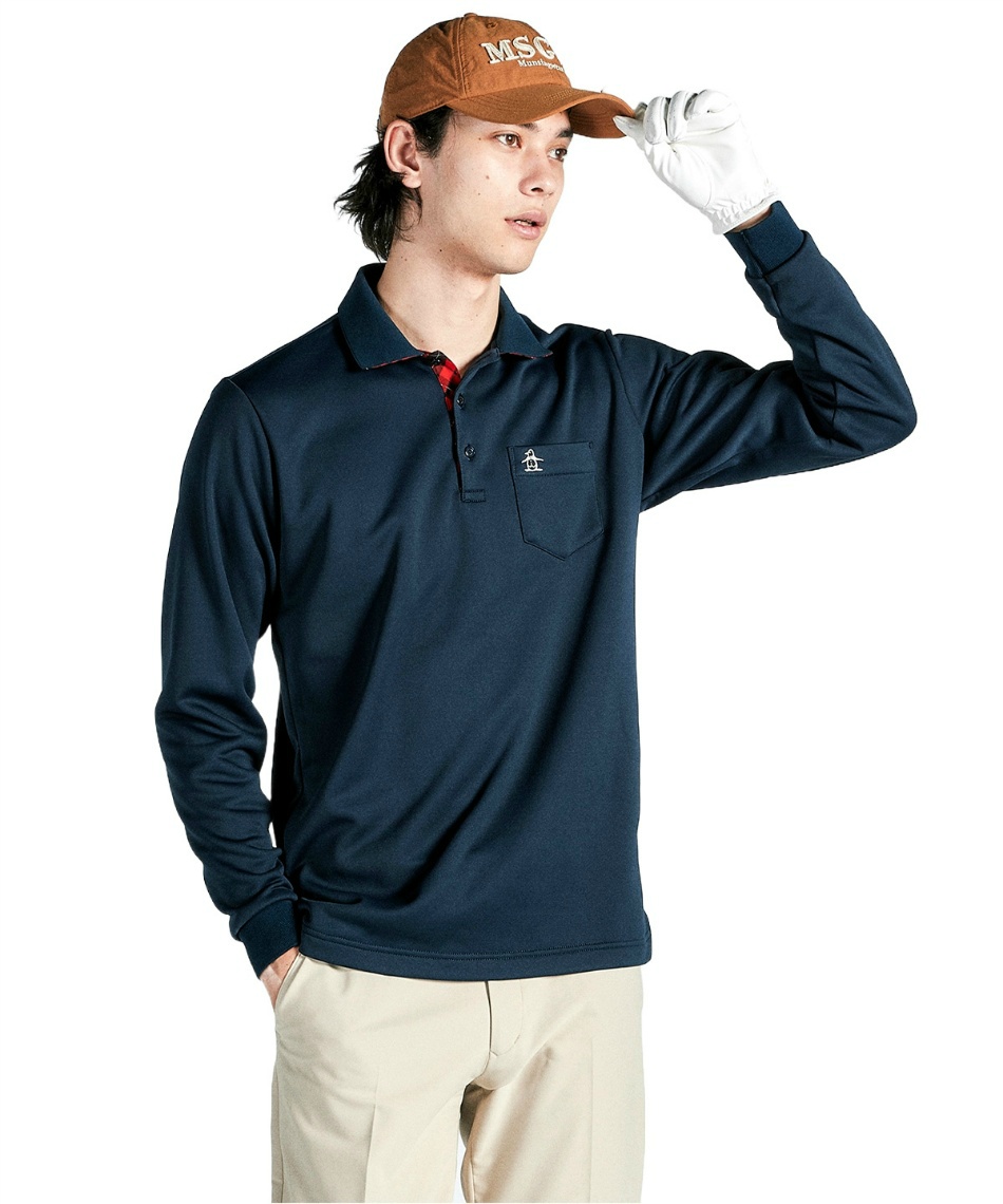 新品】マンシングウェア 長袖シャツ MGMWJB08保温裏起毛