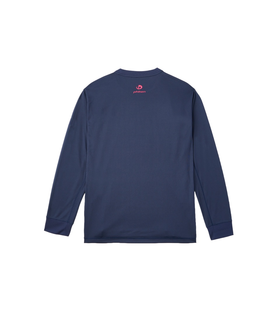 ファイテン Phiten 長袖シャツ M ファイテン(phiten) バレーボール 長袖シャツ RAKUシャツ 長袖 ロゴ