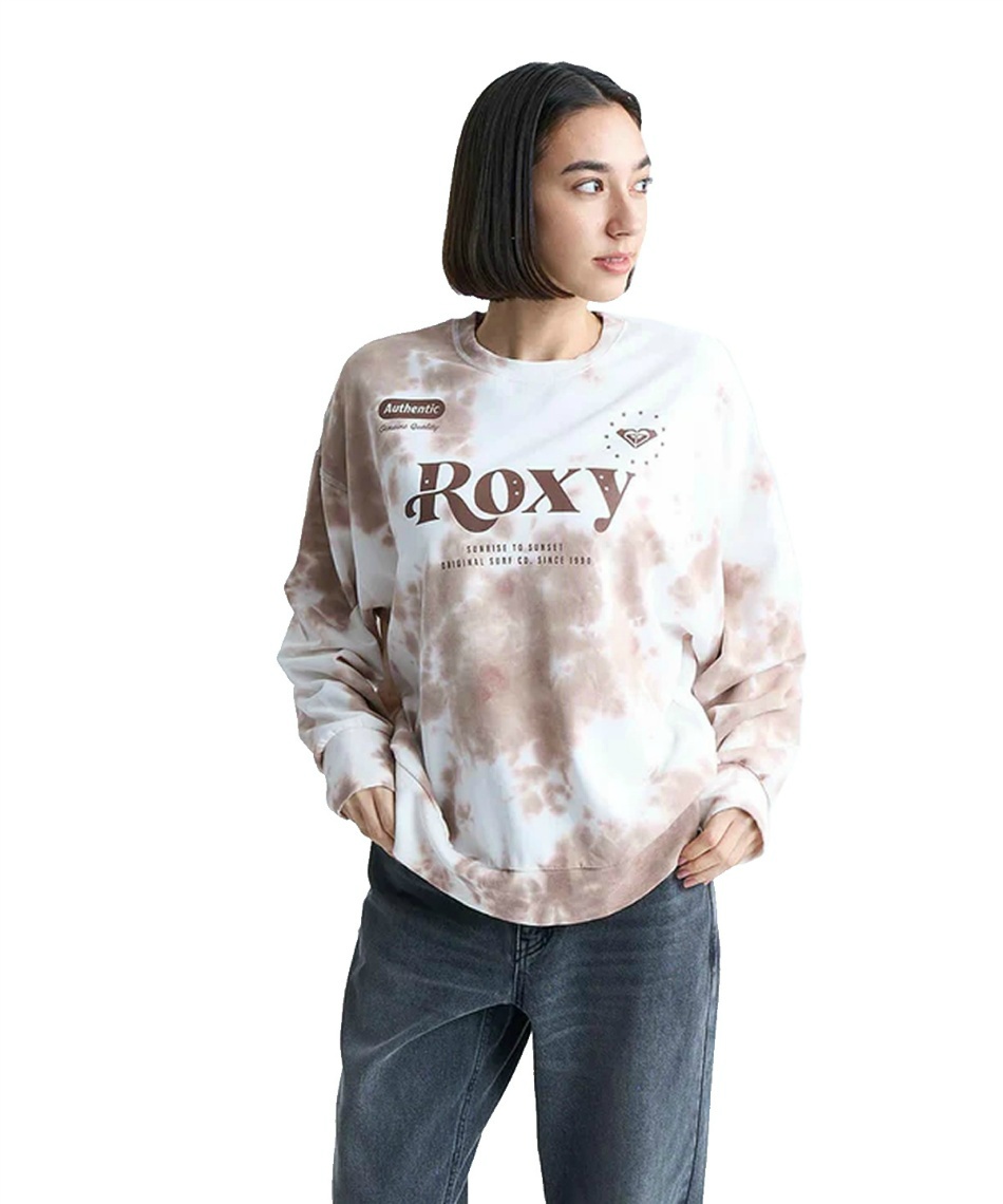 l|Cg55pt LV[(ROXY) TVc  TRUELY AUTHENTIC RAGLAN TVc T RLT244042 yKiz fB[X BRN L