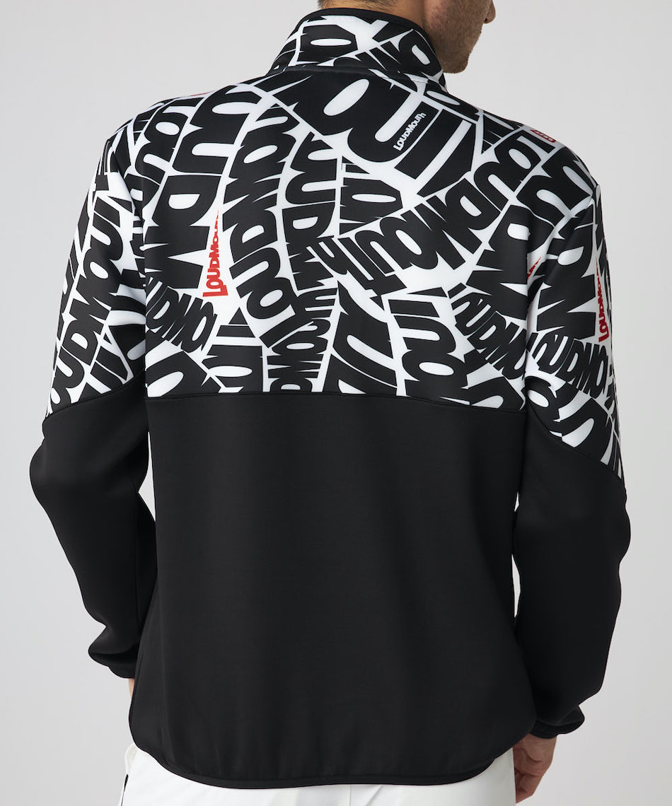 ラウドマウス♡ジャンパー ラウドマウス(LOUDMOUTH) ゴルフウェア ブルゾン ハーフZIPブルゾン