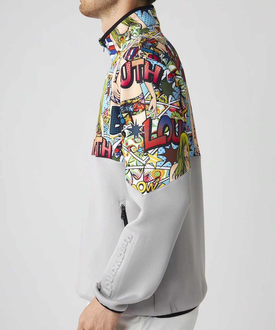 ラウドマウス♡ジャンパー 超美品 ラウドマウス ニットブルゾン Lサイズ 超美品 ラウドマウス