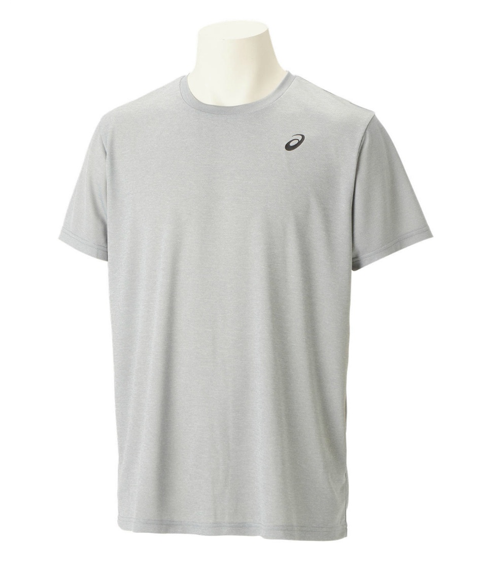 アシックス(asics) Tシャツ 半袖 DRY ワンポイントヘザー機能Tシャツ