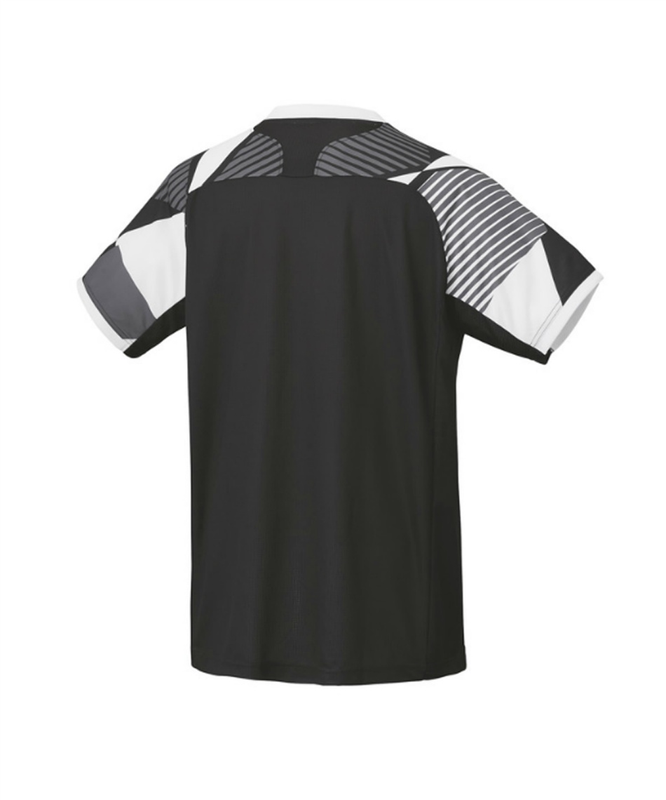 YONEX バドミントンシャツ JP L ブラック/グレー　メンズ ヨネックス(YONEX) テニスウェア バドミントンウェア ゲームシャツ
