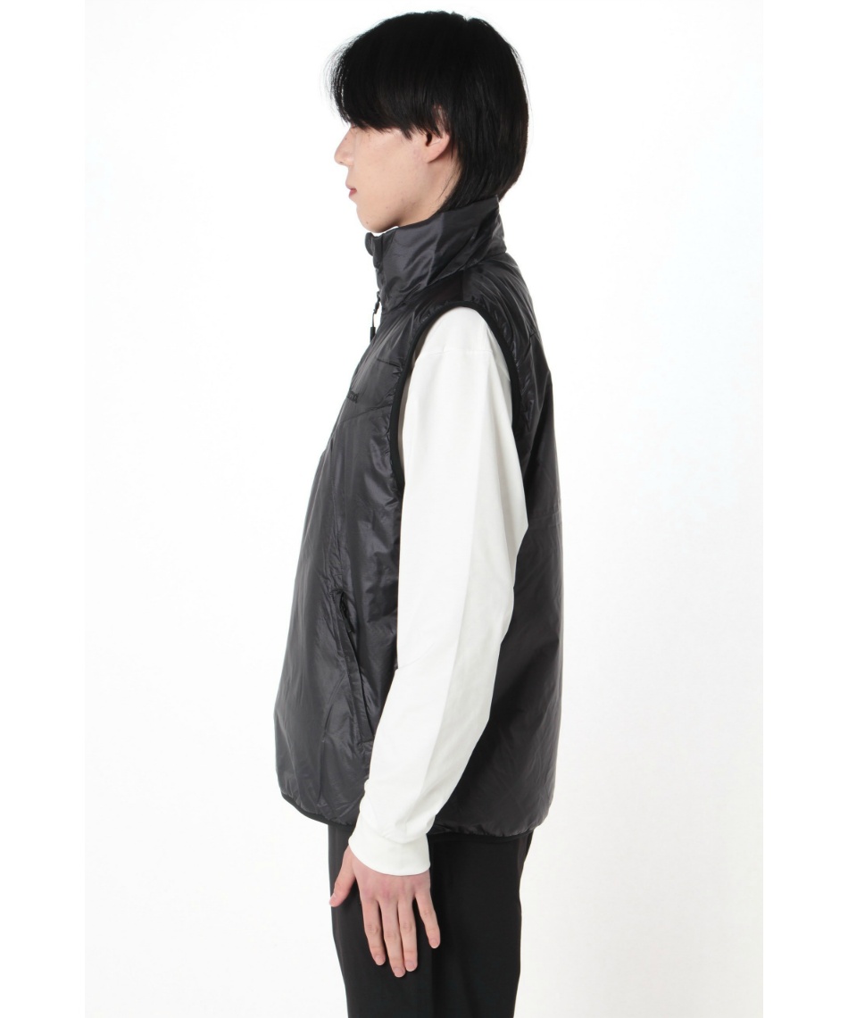 machatt WOOL LIKE FORM VEST 黒　マチャット Machatt CROPPED VEST マチャットクロップドベスト