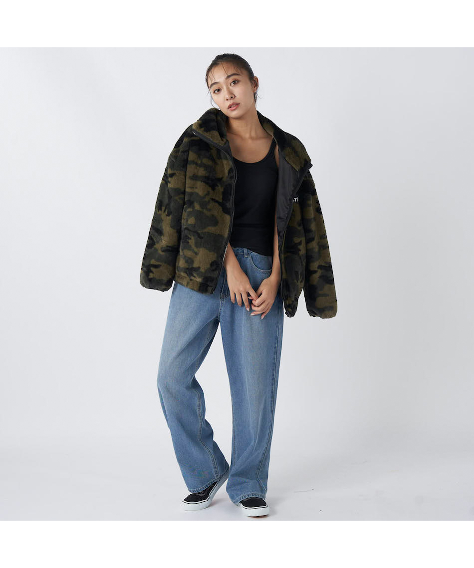 フリース柄ボアジャケット954-202【ご自宅配送限定】 ‥ | スポーツ用品