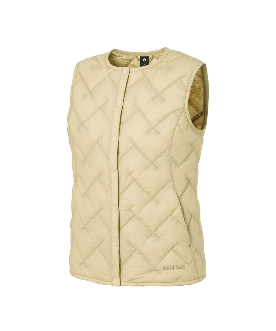 ダウンベスト スペリオダウン ラウンドネックベスト Women's 1101671