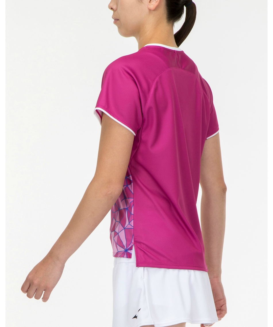 ミズノ(MIZUNO) バドミントンウェア ゲームシャツ 62JA2204 | スポーツ