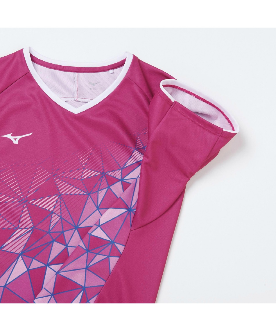 ミズノ(MIZUNO) バドミントンウェア ゲームシャツ 62JA2204 | スポーツ