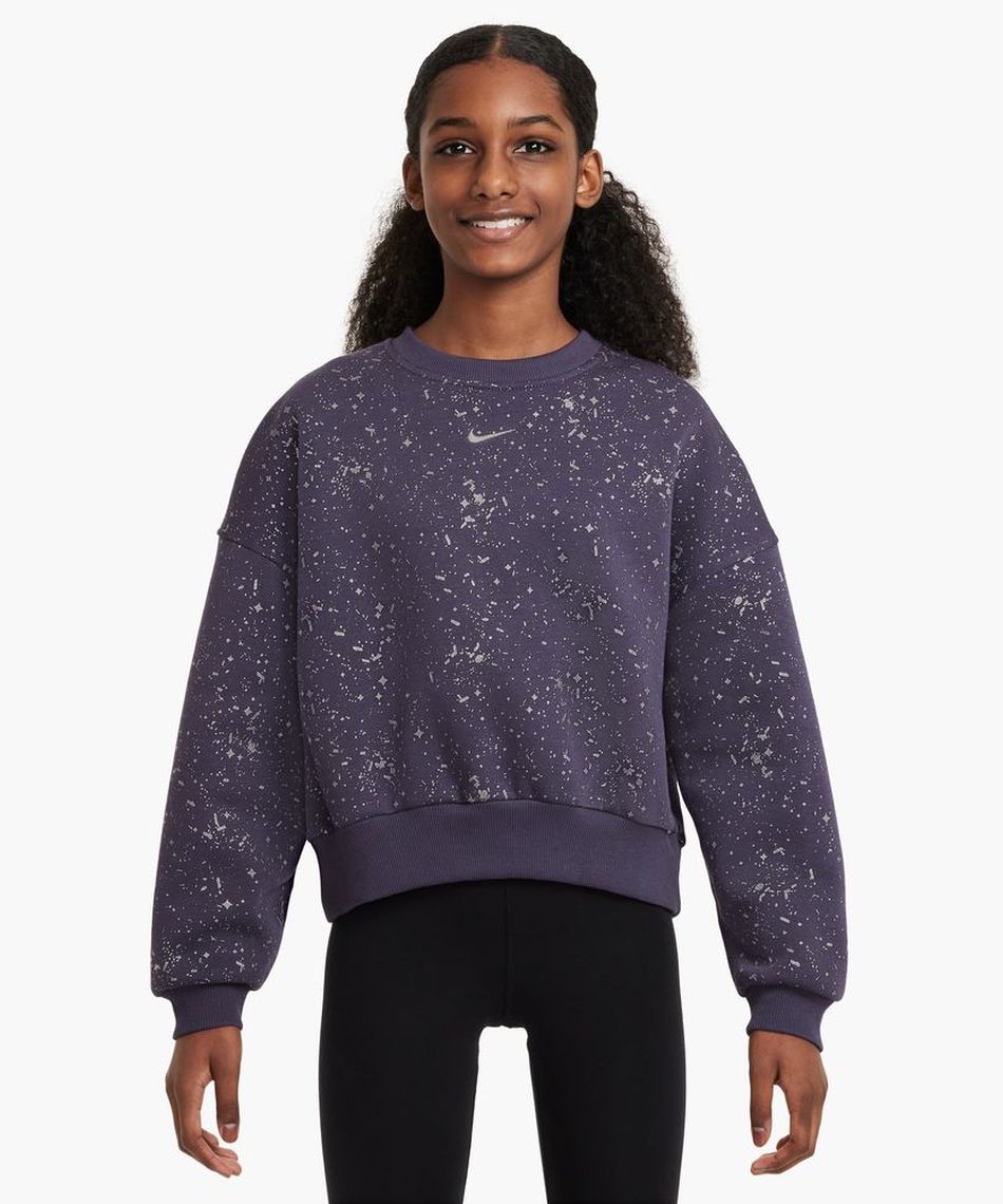 ナイキ(NIKE) スウェットパーカー G NSW 裏起毛 箔プリント クルー