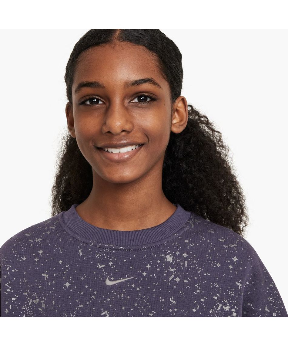 ナイキ(NIKE) スウェットパーカー G NSW 裏起毛 箔プリント クルー