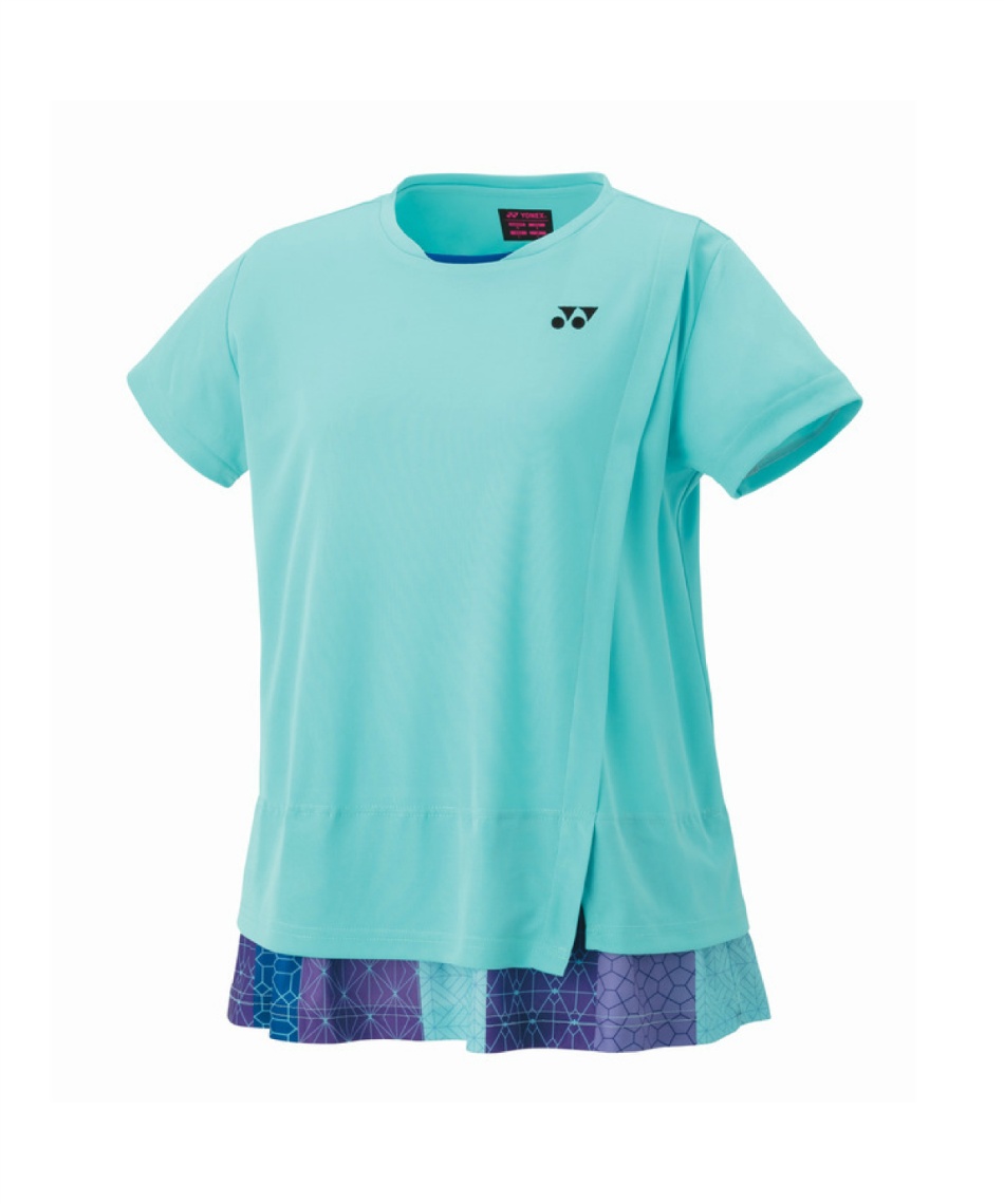 YONEX バドミントンゲームシャツ　WOMEN L ピンク 楽天市場】ヨネックス バドミントン レディース ゲームシャツ