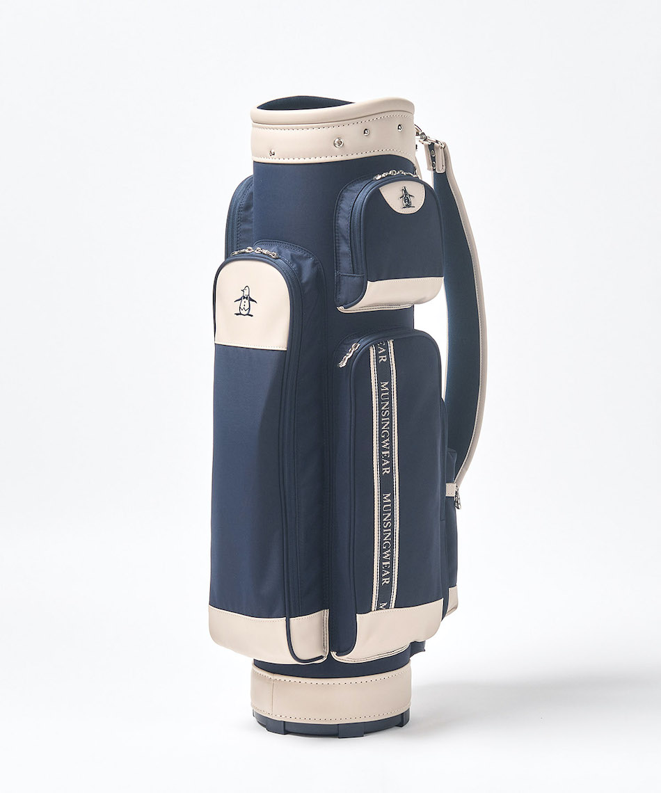 Munsingwear ナイロンファブリックキャディバッグ（レディース