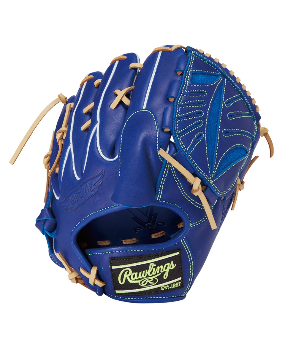 美品！ローリングス　一般軟式投手用グローブ　ハイパーテック 新品！ ローリングス 一般軟式投手用グローブ Mグリーン ハイパー