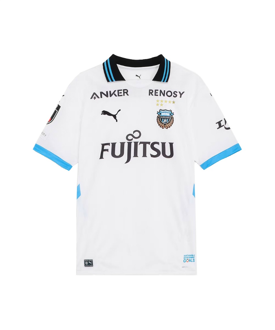 川崎フロンターレ PUMA サッカーウェア XXL 水色　　プーマ　Jリーグ プーマ(PUMA) サッカーウェア レプリカシャツ 川崎フロンターレ