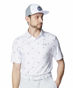 l|Cg49pt 37% OFF^SALE A_[A[}[(UNDER ARMOUR) StEFA |Vc  UA Playoff 3.0 Printed Polo 1378677-117 y2025Ntăfz Y 117 XL