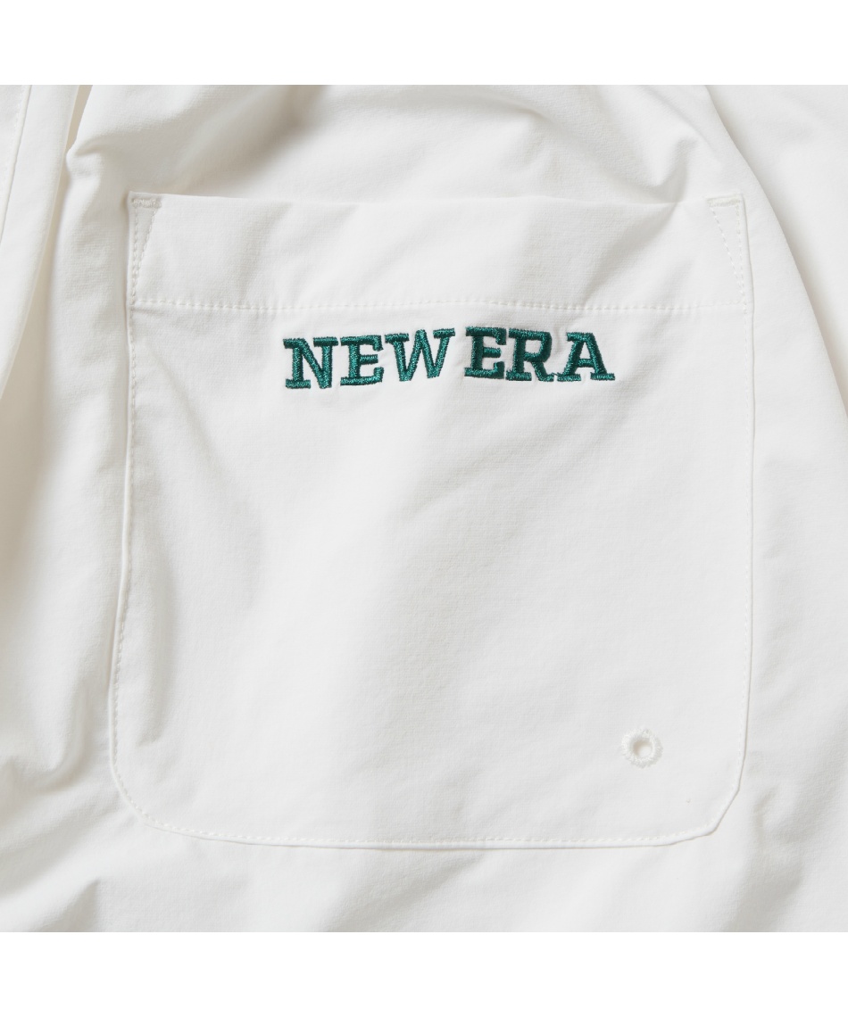 サイズ：MEDIUM NEW ERA ニューエラ 2025年モデル 裏地付 ショートパンツ  ホワイト系 [240101416843] ゴルフウェア レディース ストスト ニューエラ(NEW ERA) ゴルフウェア ショートパンツ GF T AND S