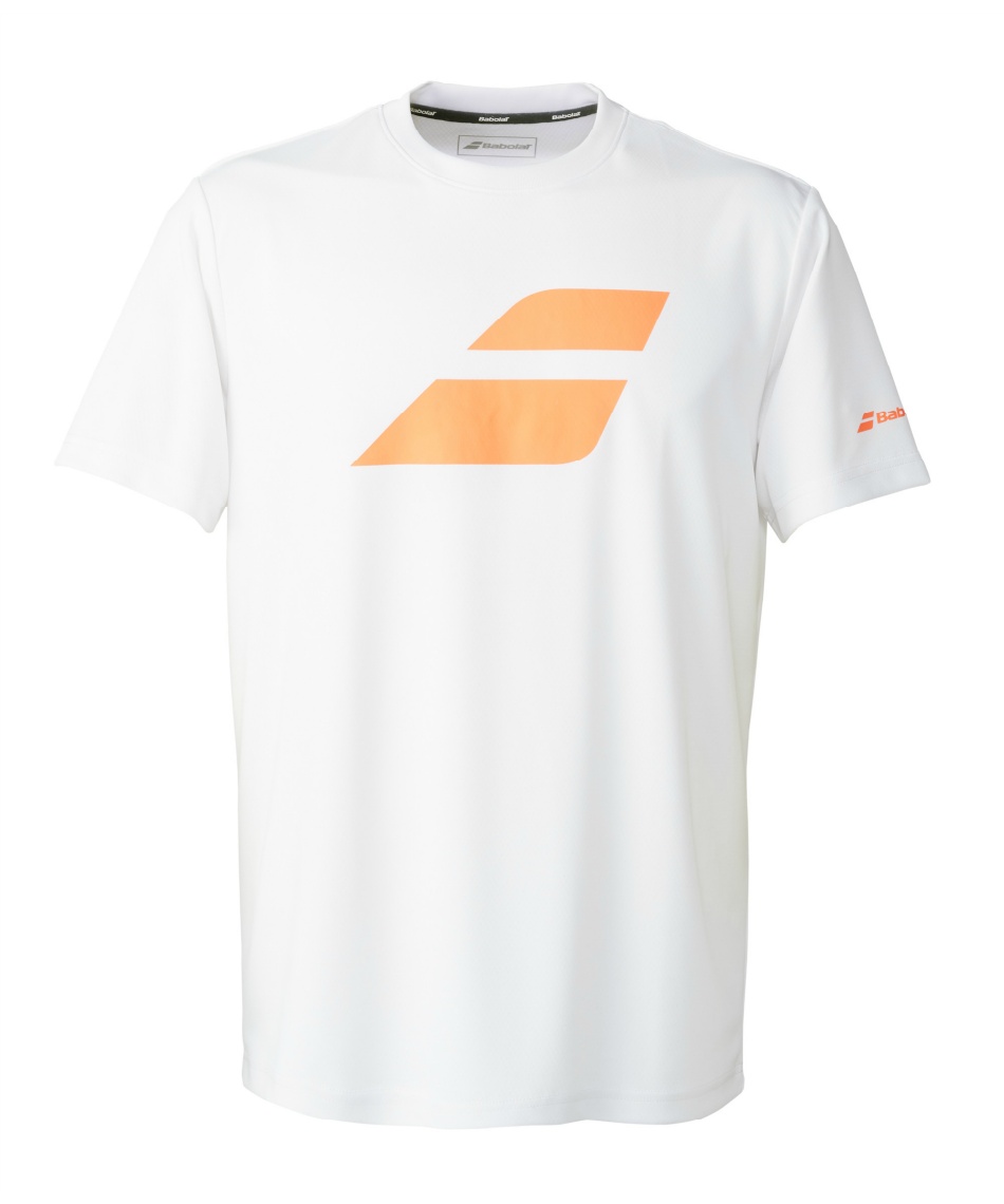 Rhiannon テニスラケットTシャツ ホワイト　フィラ　アドミラル　バボラ Rhiannon テニスラケットTシャツ ホワイト フィラ アドミラル