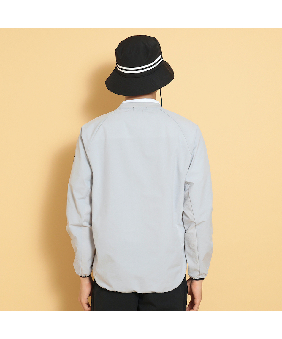 ゴルフウェア ブルゾン8WAYストレッチ クルーネックブルゾン