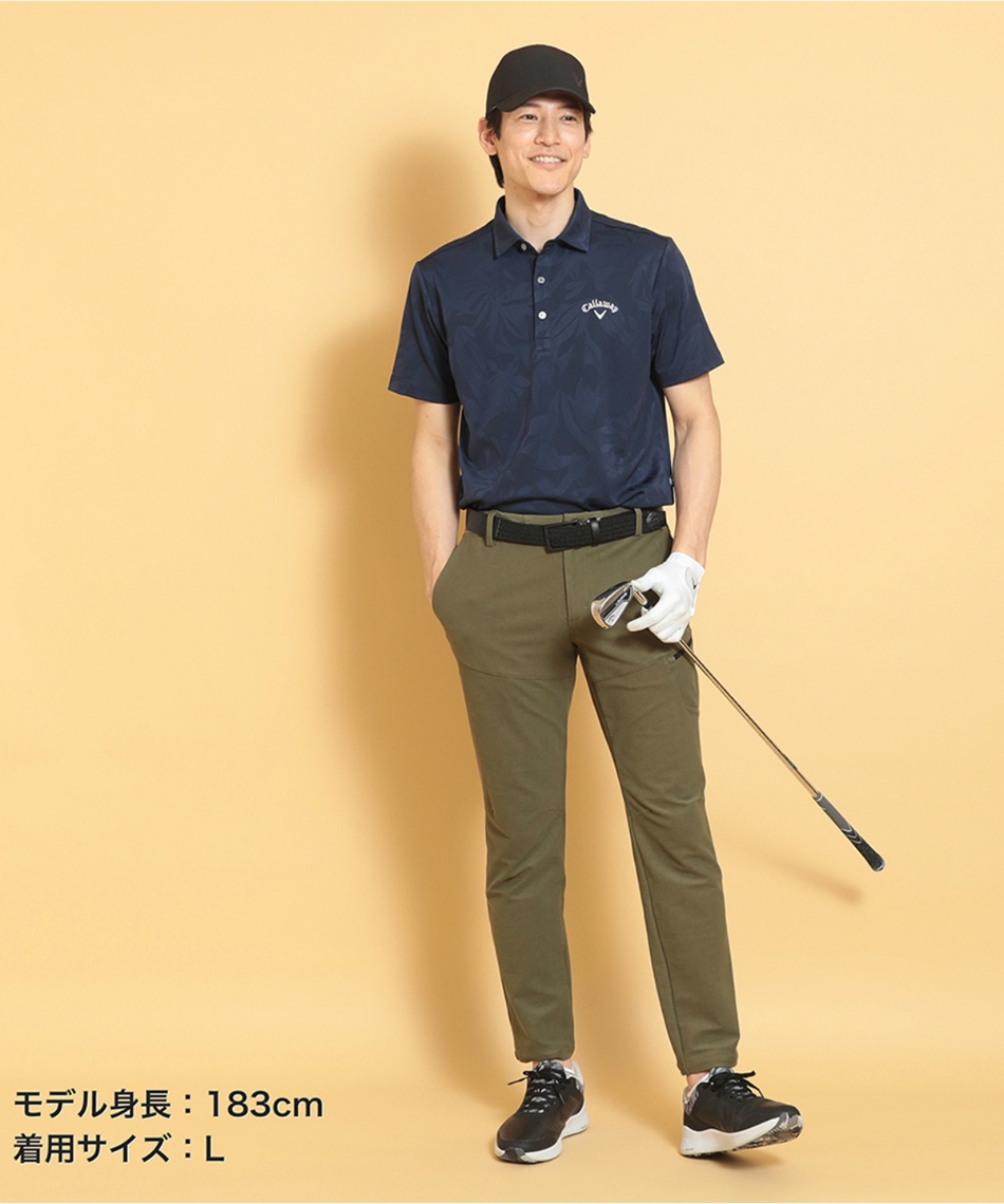 Callaway ブラックポロシャツ Lサイズ 20周年記念 Callaway ポロシャツ レディース キャロウェイ アパレル