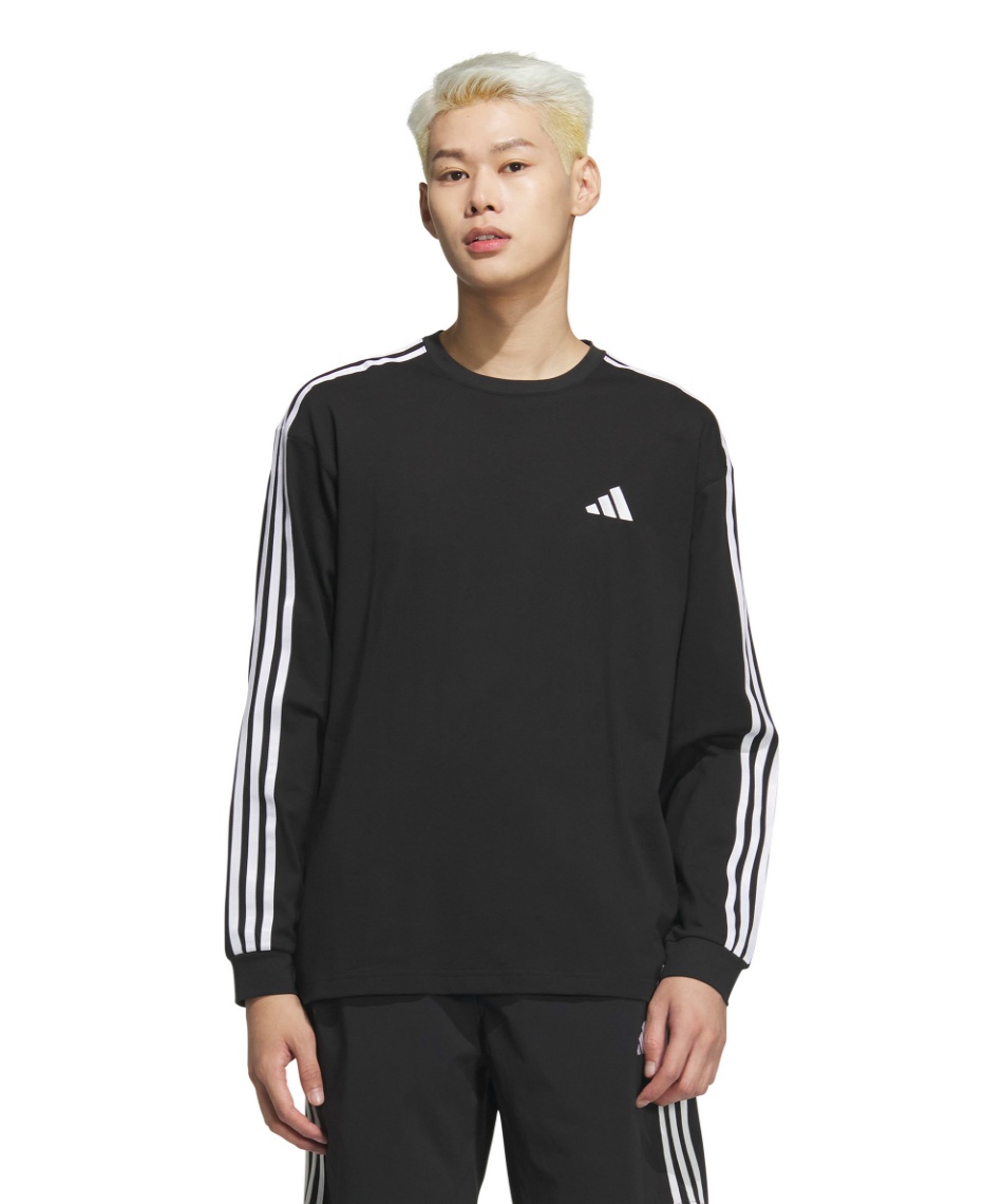 アディダス(adidas) Tシャツ 長袖 エッセンシャルズ プラス ルーズ