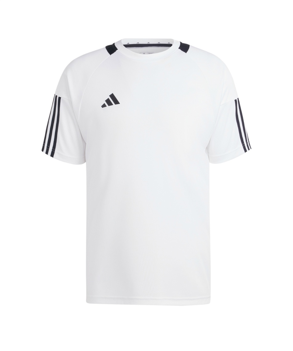 adidas ストライプ 半袖Tシャツ ホワイト/ネイビーMsize アディダス アディカラースリーストライプス ピンストライプ半袖