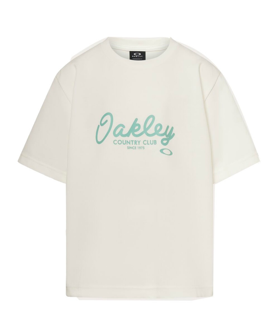 Oakley ロゴプリント Tシャツ クリーム 新品 y2k コットン 無地 M Oakley ロゴプリント Tシャツ クリーム 新品 y2k コットン 無地