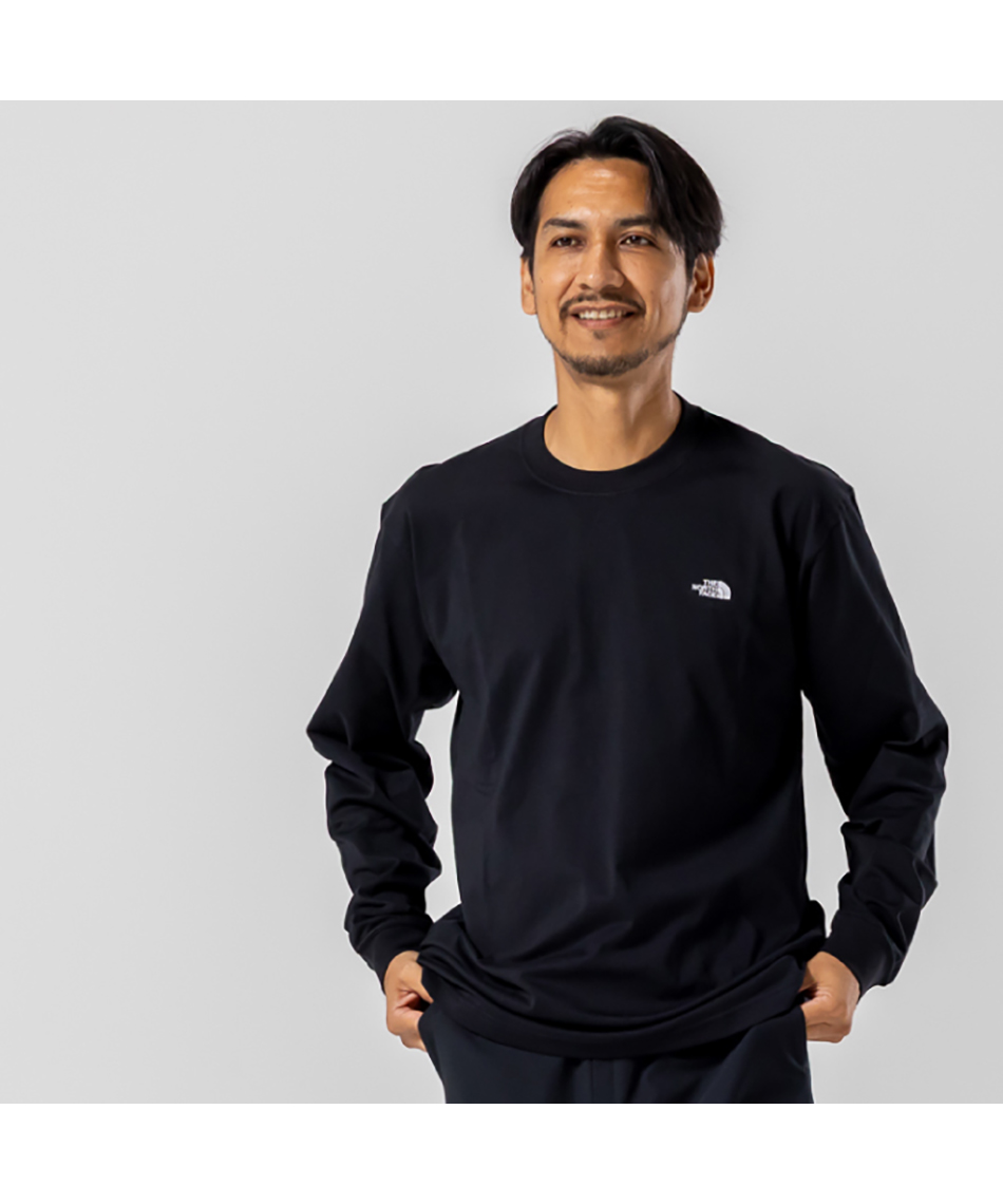 GroundYコットンジャージースクエアTロングスリーブ　ブラック　M Tシャツ 長袖 ロングスリーブフラッシュドライヌプシコットンティー