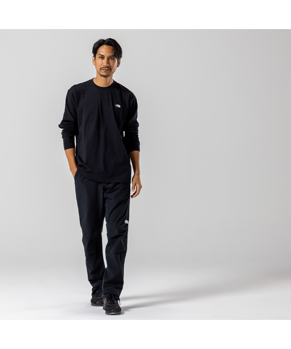 Tシャツ 長袖 ロングスリーブフラッシュドライヌプシコットンティー