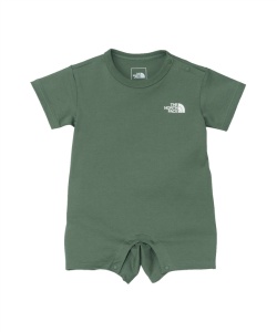 �l���|�C���g825pt 5% OFF�^SALE �y���������z�U�E�m�[�X�E�t�F�C�X(THE NORTH FACE) �����p�[�X ���� B SS Rompers �V���[�g�X���[�u�����p�[�X �x�r�[ NTB12566-DG �y�������K�i�z �W���j�A DG 70