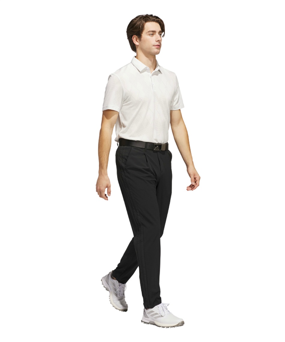 アディダス(adidas) ゴルフウェア ポロシャツ 半袖 メッシュアーガイル