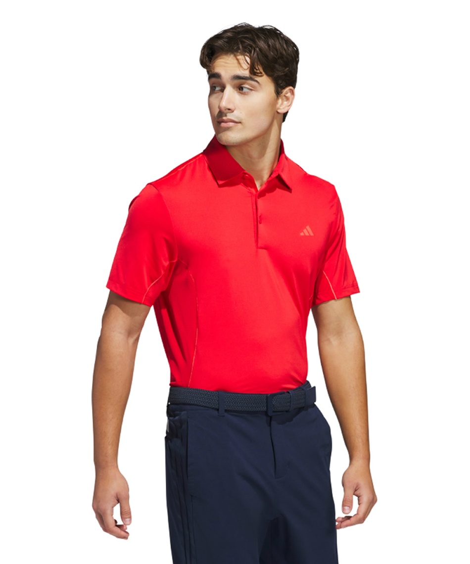 adidas アディダスゴルフ　ポロシャツ・ハーフパンツセットアップ 3枚セット! アディダスadidasgolf ハーフジップ ポロシャツ