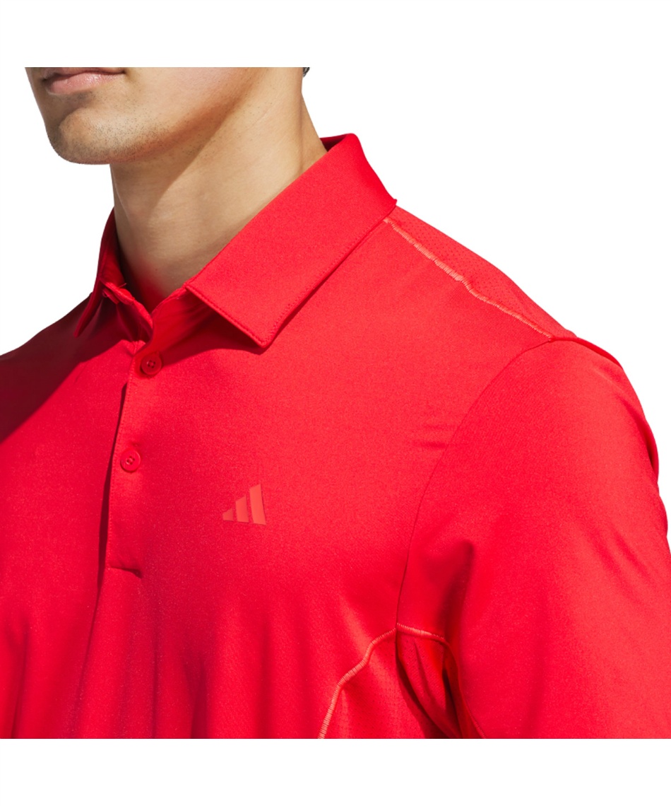 アディダス(adidas) ゴルフウェア ポロシャツ 半袖 ファブリック