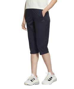 獲得ポイント50pt 【送料無料】アディダス(adidas) クロップドパンツ ニット TERO 3/4 パンツ JP0025 KQD88 レディース NV L