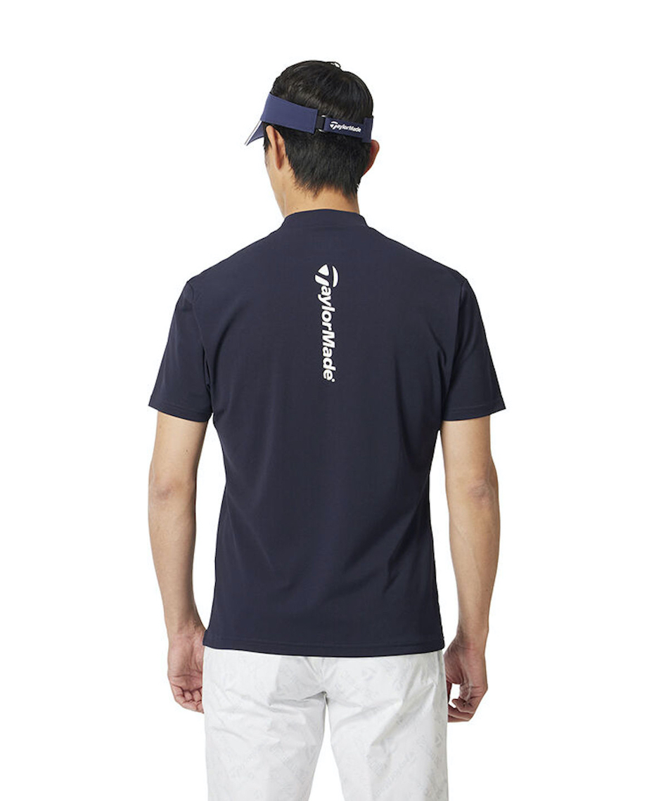 【極美品】TaylorMade モノグラム 総柄 半袖モックネックシャツ 紺 M 楽天市場】TAYLOR MADE テーラーメイド モックネック半袖Tシャツ