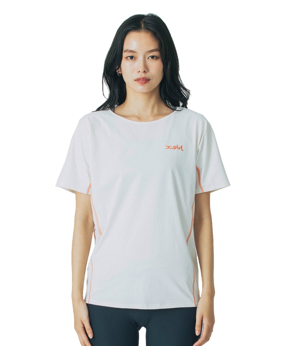 l|Cg47pt 5% OFF^SALE GbNXK[(X-girl) TVc  ATHLETIC h}@\T 155251013003 fB[X WH M