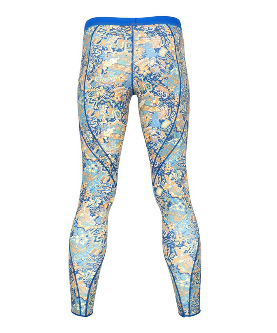 ロングタイツ チャムス x CW-Xメンズスポーツタイツ CHUMS x CW-X Mens