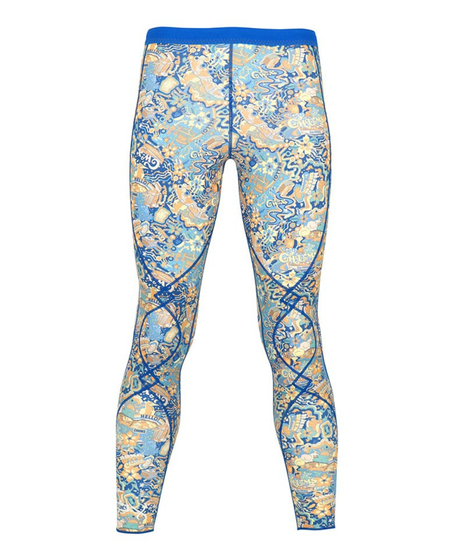 l|Cg104pt 5% OFF^SALE yz`X(CHUMS) y10/3`10/20N[|Ώہz O^Cc `X x CW-XYX|[c^Cc CHUMS x CW-X Mens Sports Tights CH09-1314 HippieTrip M