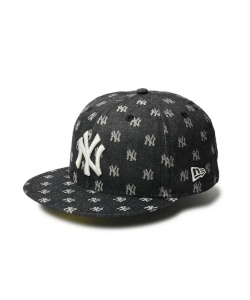 獲得ポイント56pt 9% OFF/SALE 【送料無料】ニューエラ(NEW ERA) 帽子 キャップ 59FIFTY MLB Jacquard ニューヨーク・ヤンキース ブラッククローム 14388853 【国内正規品】 メンズ レディース BLK/CHR 7 3/8