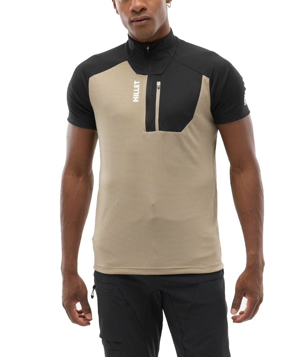 MILLET - 【新品】MILLET 半袖 6枚 トップス　ハーフジップ　登山　シャツ　ミレー SALE アウトレット ミレー 機能Tシャツ MILLET MORPHO ZIP S/S T