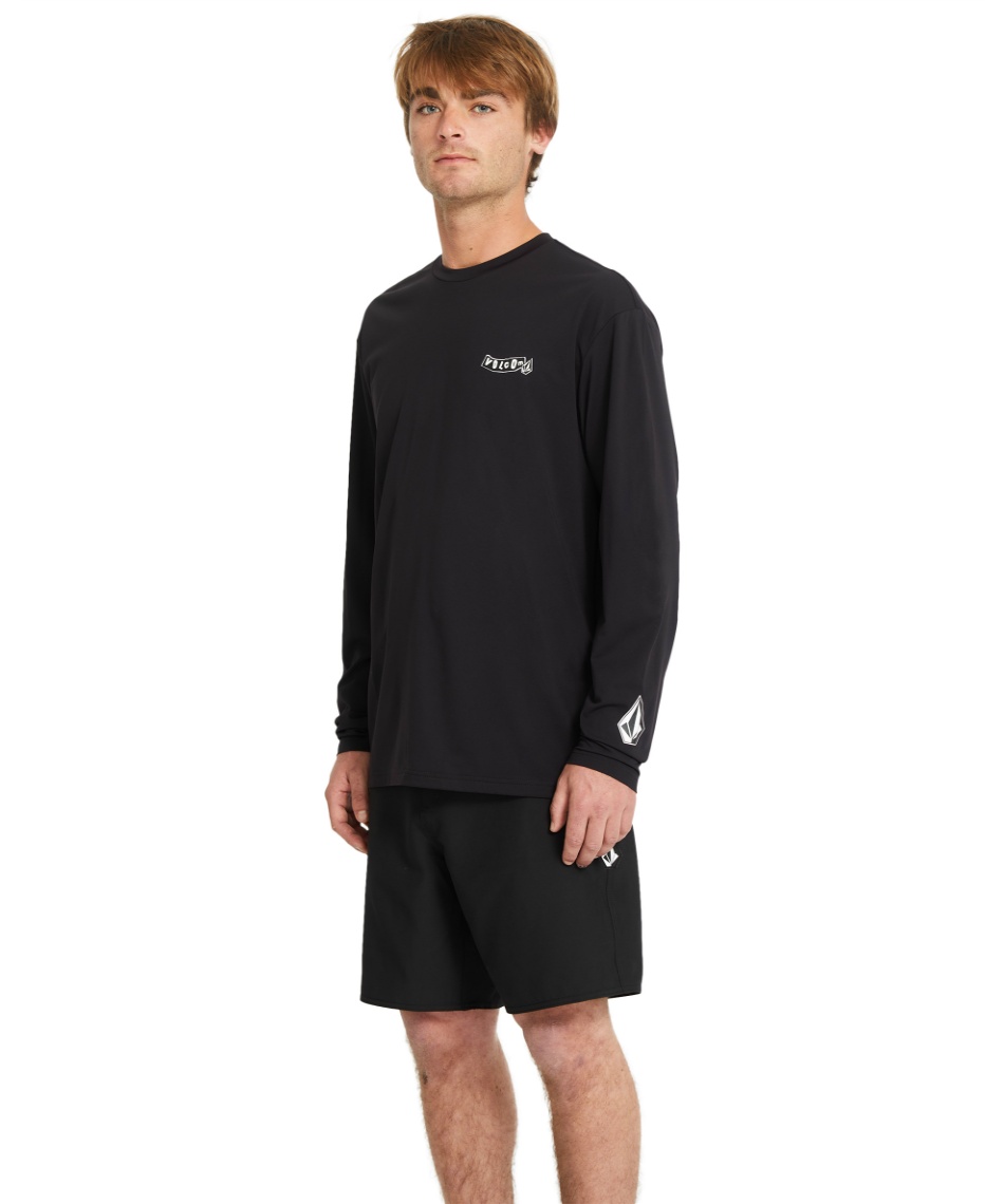 ボルコム(VOLCOM) ラッシュガード 長袖 PISTOL SURF LST A9312505