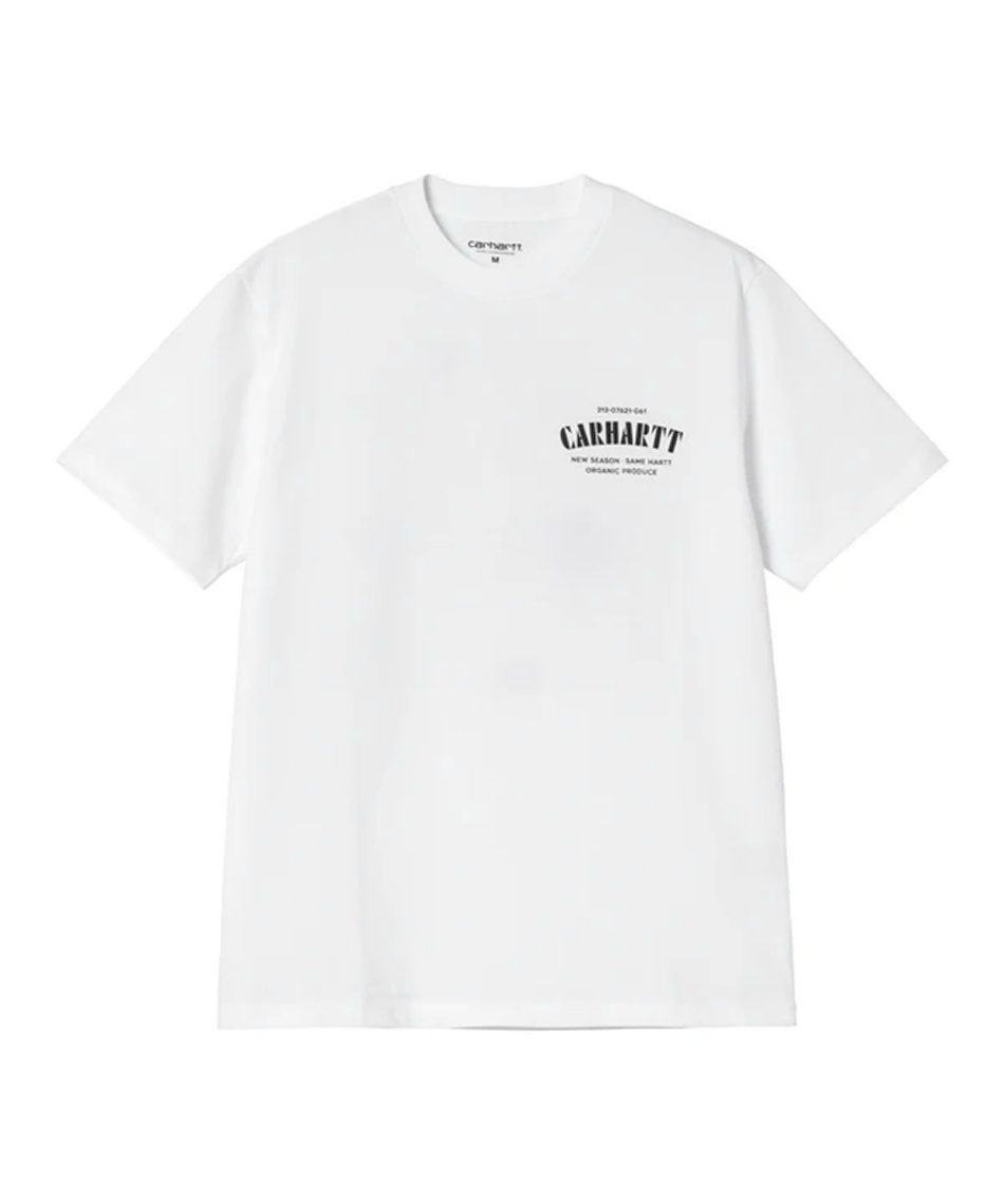 l|Cg77pt 14% OFF^SALE yzJ[n[g(Carhartt WIP) TVc  SS CATALOGUE C LOGO T-SHIRT I034761 White S