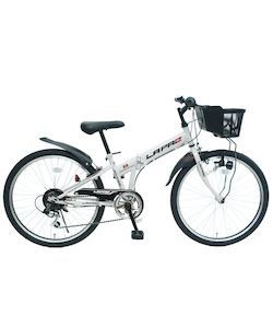 Supremeシール付き 折りたたみ自転車 ホワイト スポーツ・レジャー:自転車:自転車本体:折りたたみ自転車 | スポーツ